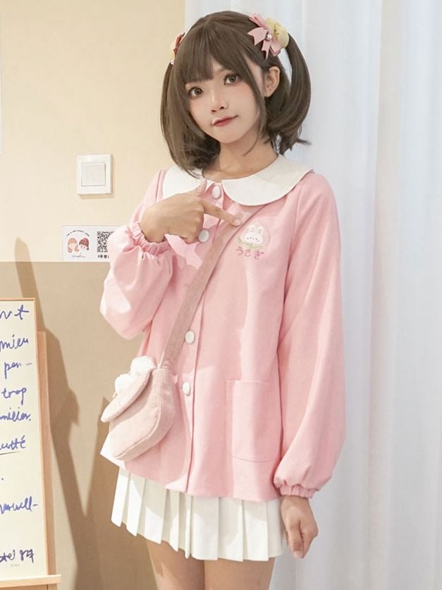 Pink Bunny Ears Crossbody
