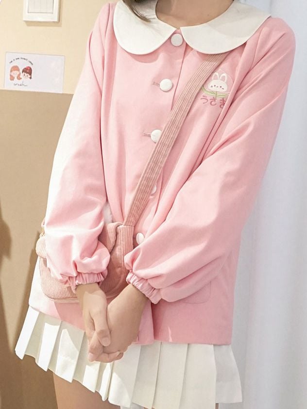 Pink Bunny Ears Crossbody