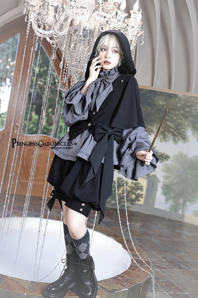 Black Fashion Shorts Ouji Knickerbockers
