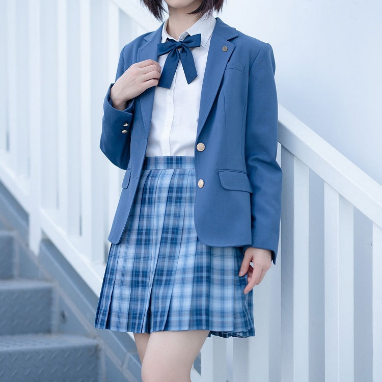 Länge 45CM Jing Muster Blau Plaid Yu Rock