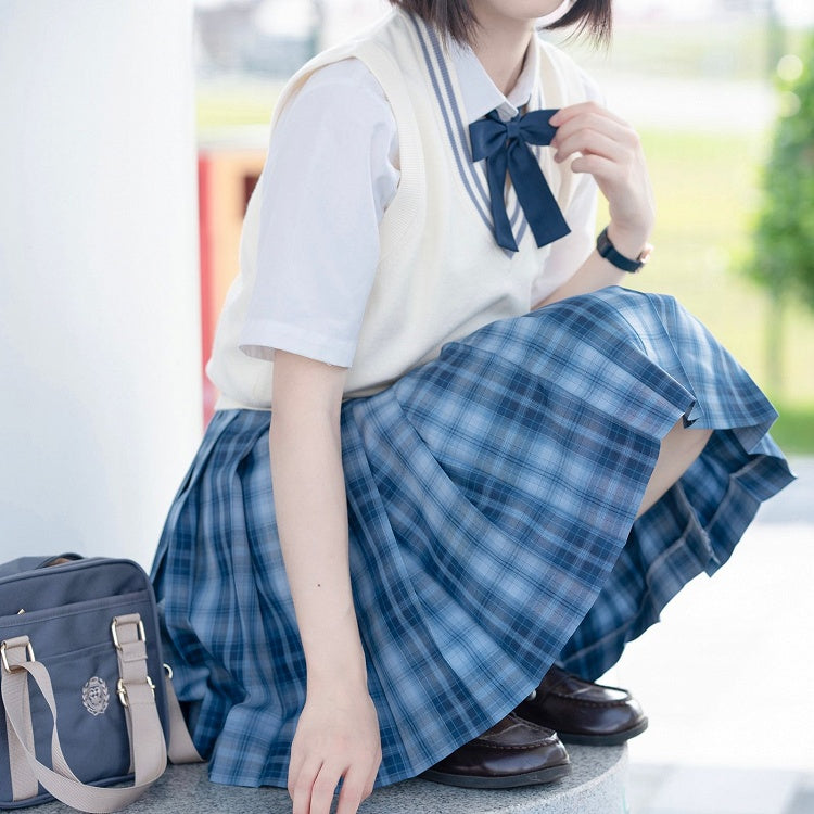 Länge 45CM Jing Muster Blau Plaid Yu Rock