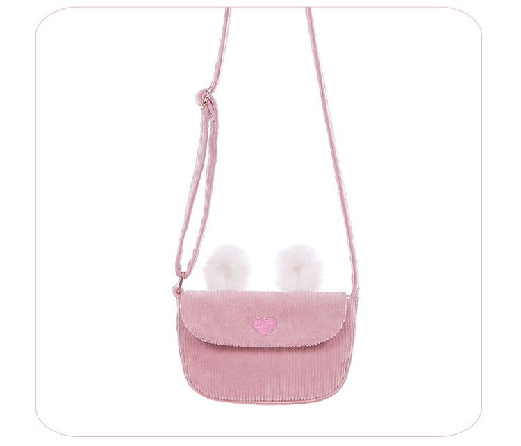 Pink Bunny Ears Crossbody