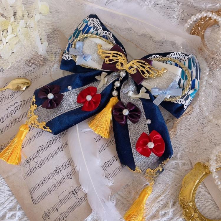 Day Dream Bowknot Wa Lolita Hairclip