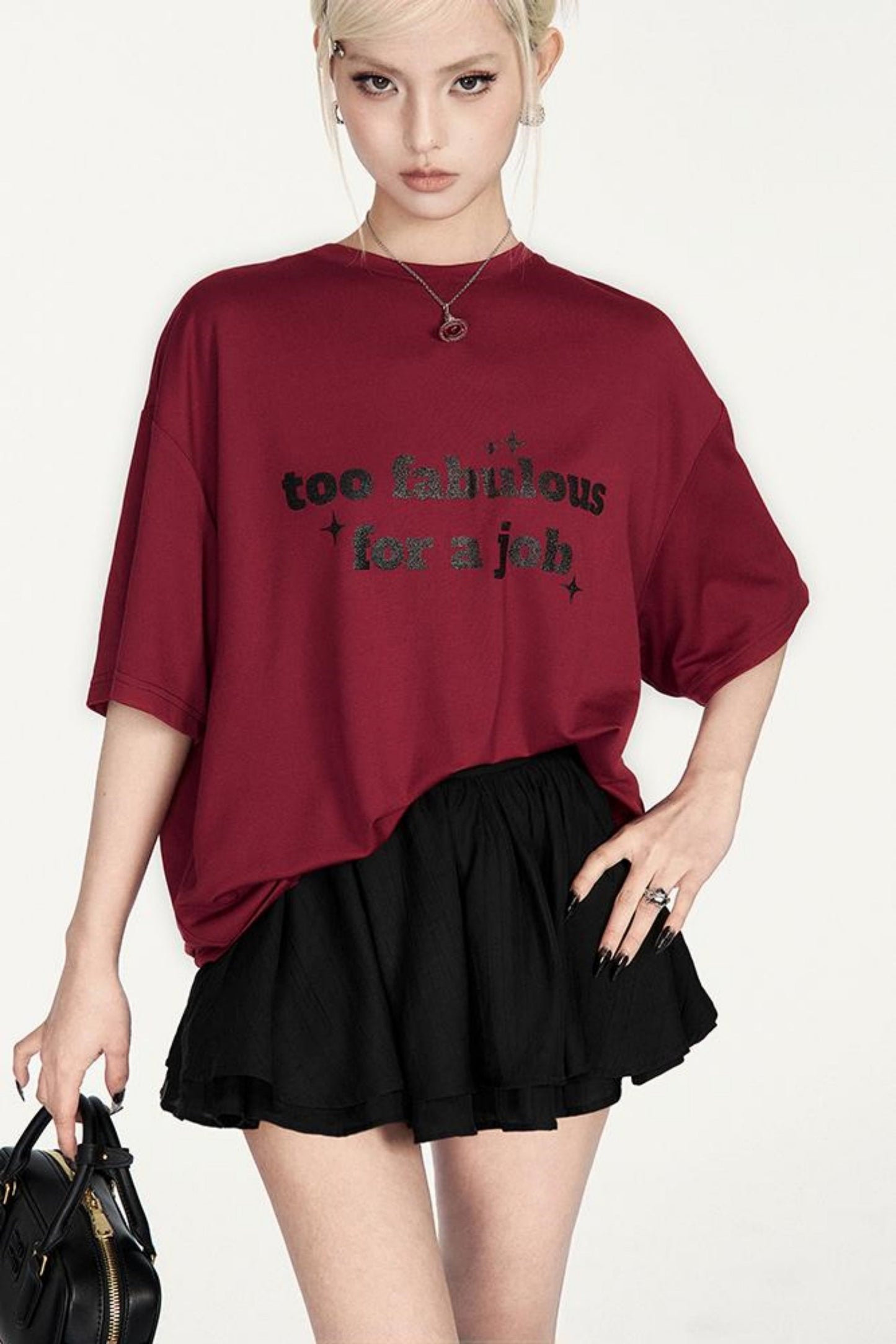 T-shirt Glitter Street