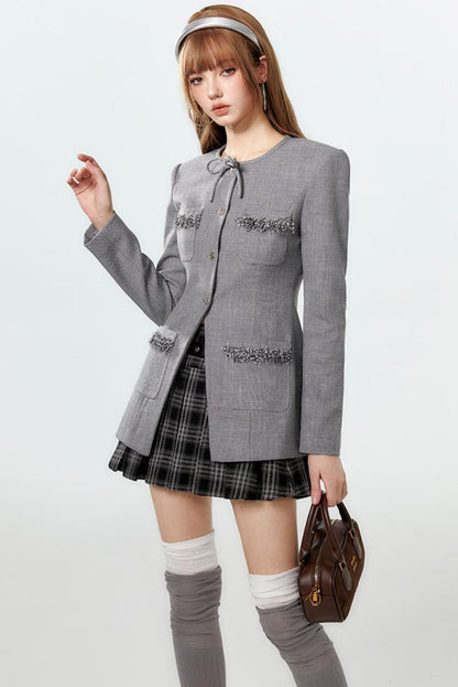 Fragrance Waist Jacket Bow