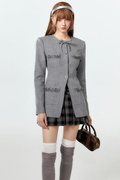 Fragrance Waist Jacket Bow