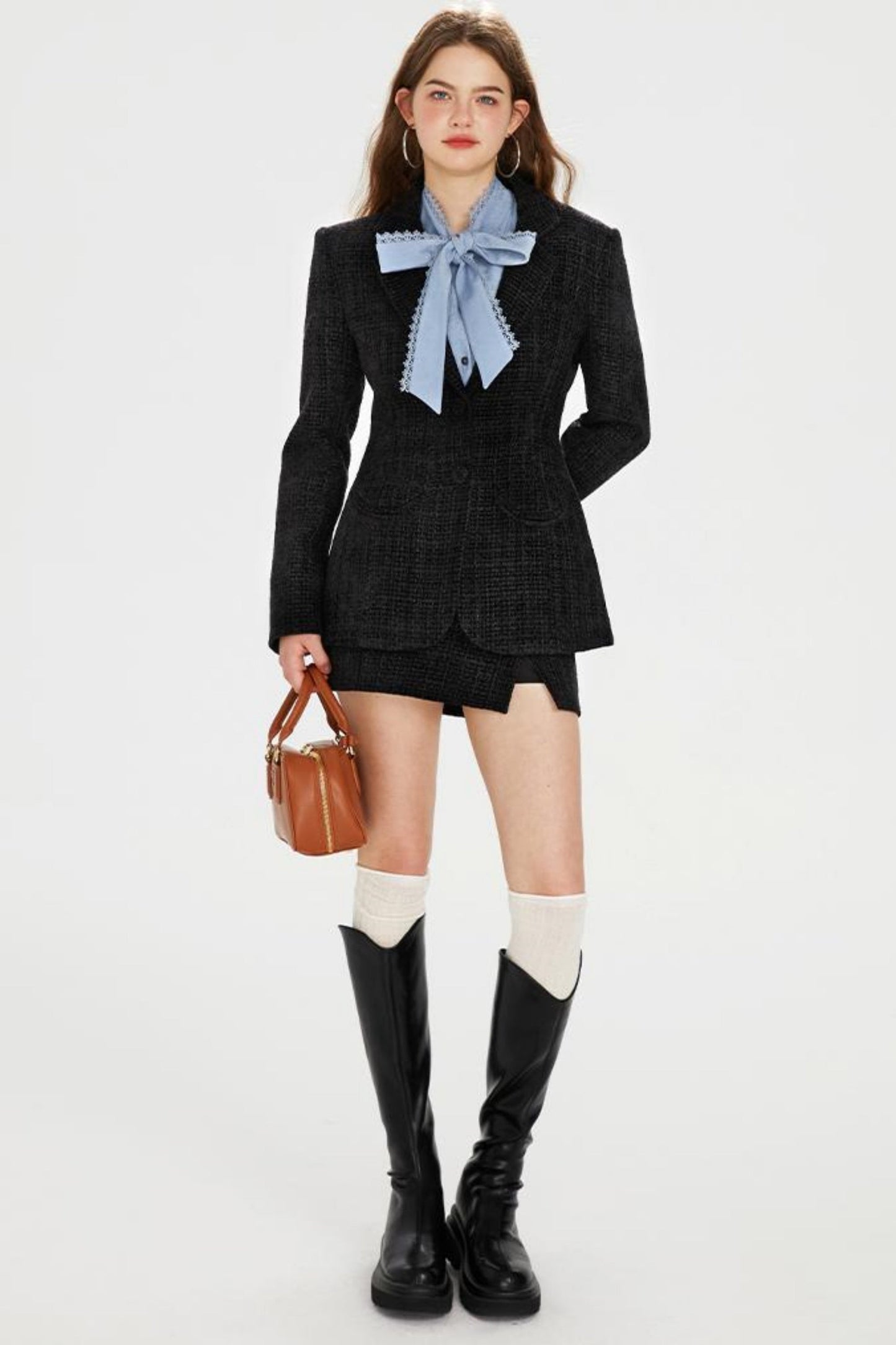 Hemd + Tweedhose Hot Pocket Ribbon Jacke