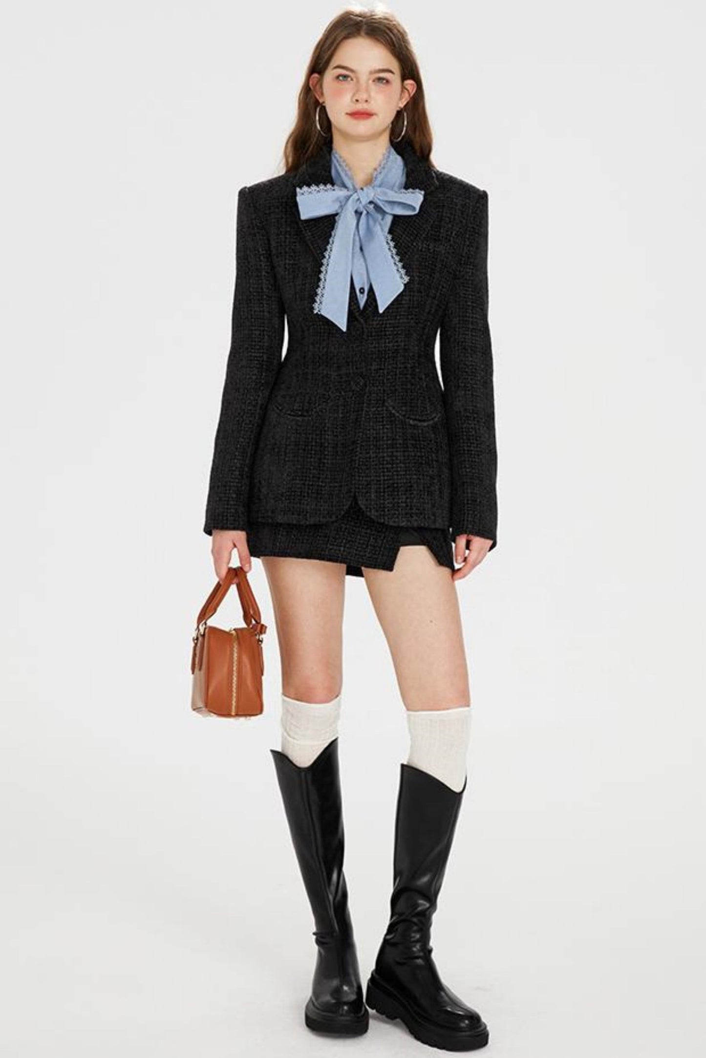 Hemd + Tweedhose Hot Pocket Ribbon Jacke