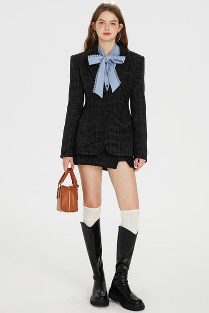 Hemd + Tweedhose Hot Pocket Ribbon Jacke