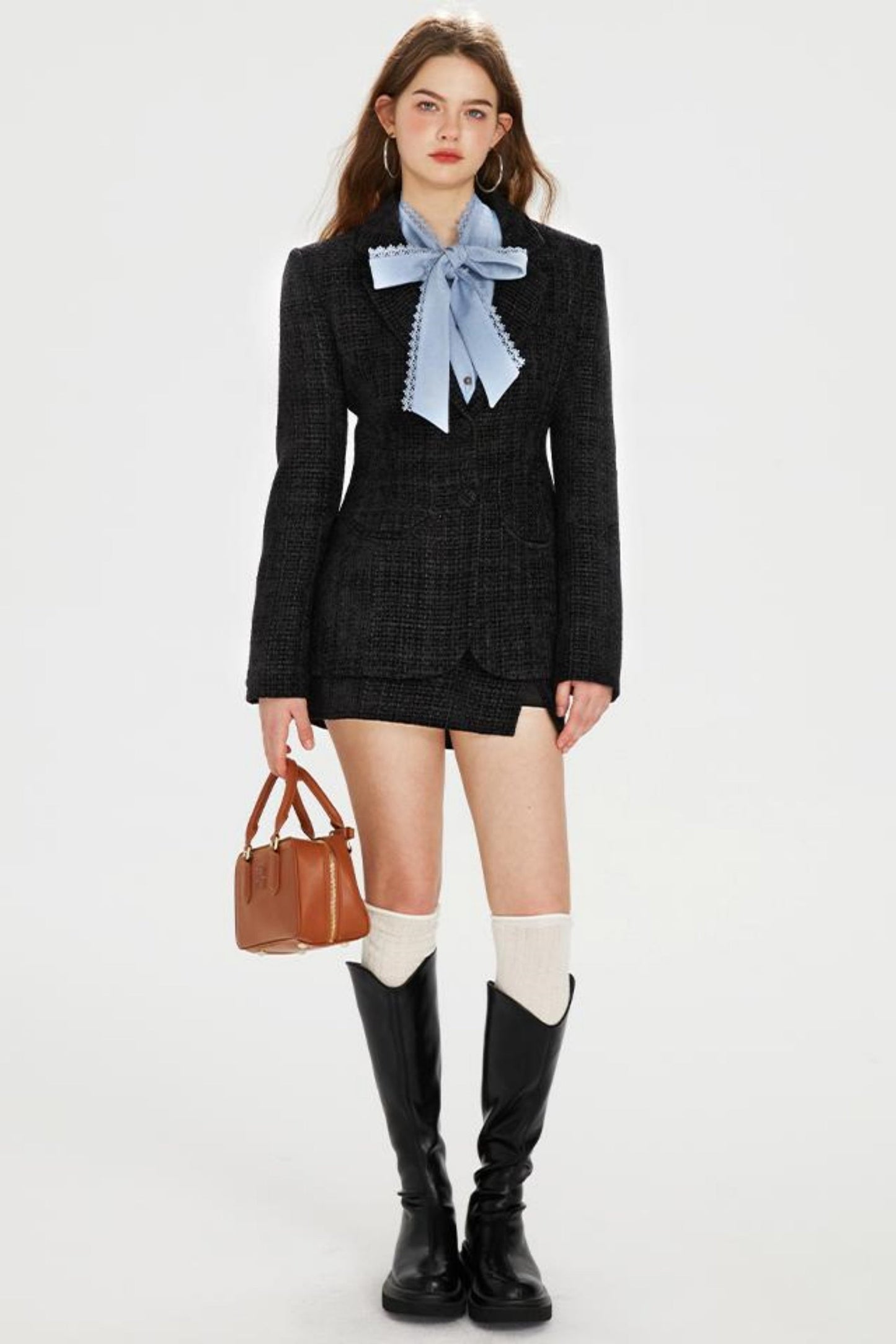 Hemd + Tweedhose Hot Pocket Ribbon Jacke