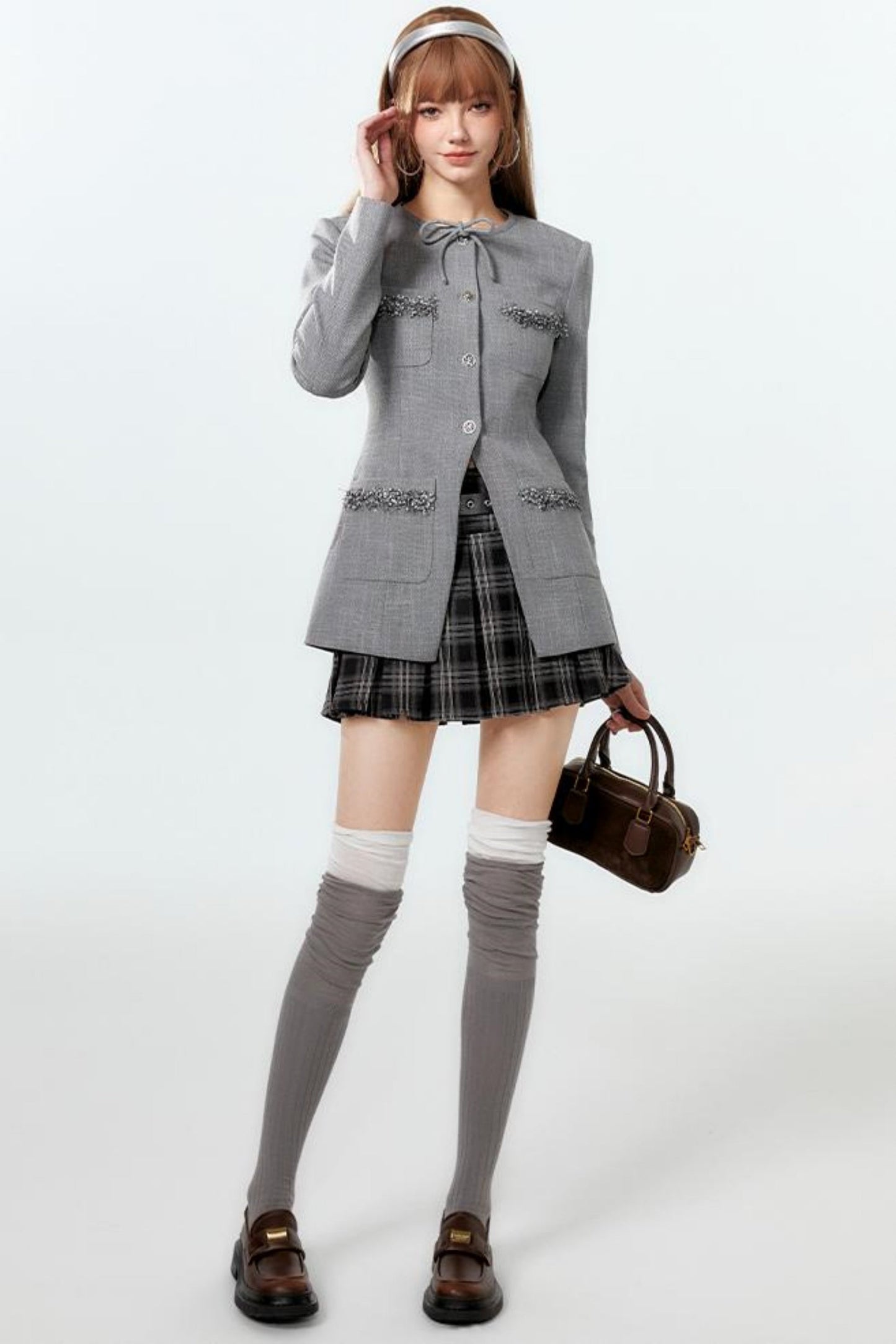 Fragrance Waist Jacket Bow