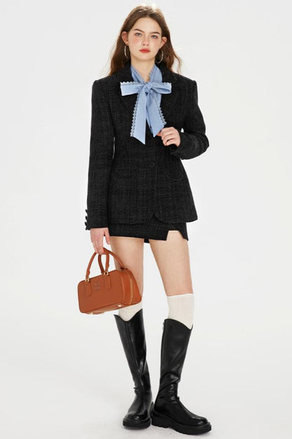 Hemd + Tweedhose Hot Pocket Ribbon Jacke