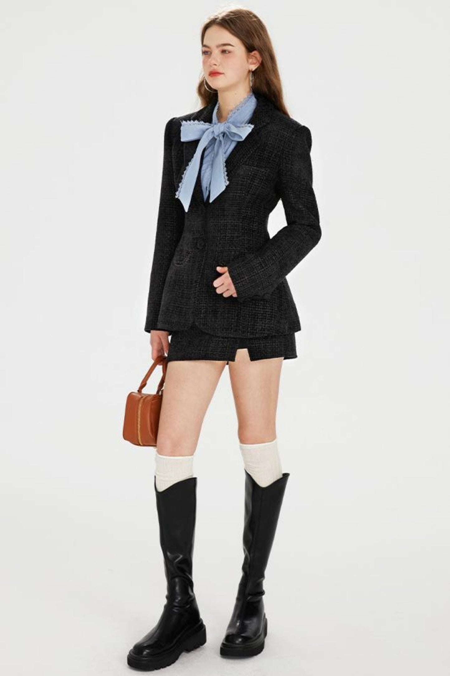 Hemd + Tweedhose Hot Pocket Ribbon Jacke