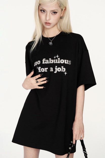 T-shirt Glitter Street