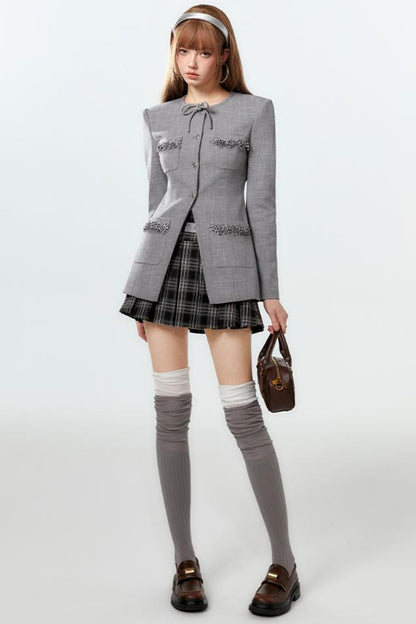 Fragrance Waist Jacket Bow