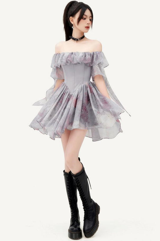 Atelier Off-Shoulder-Kleid Romance