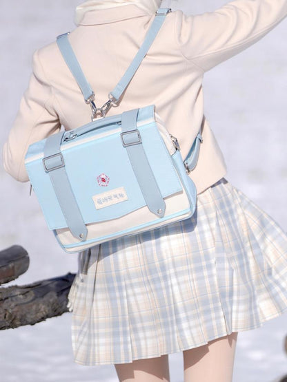 Bunny Island Sakura Japanese High School JK Uniform Satchel Bag