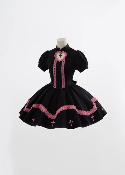 Subculture Lolita Dress Y2K Cross