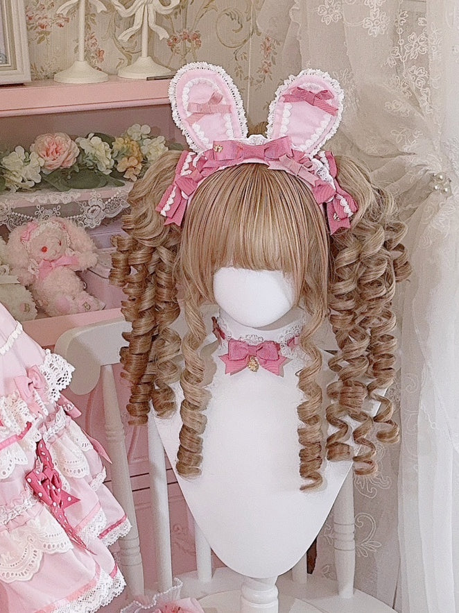Details Pink Bowknot Choker