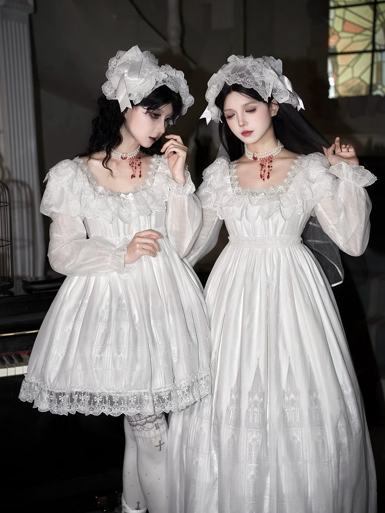 Sleeves White Detachable