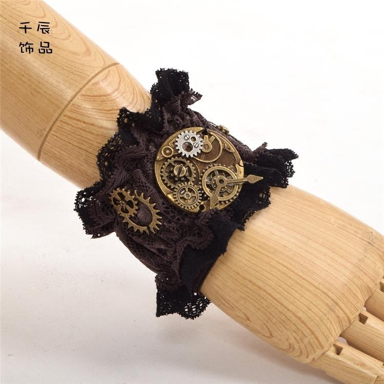 Steampunk Lolita Vintage Gear Bracelet