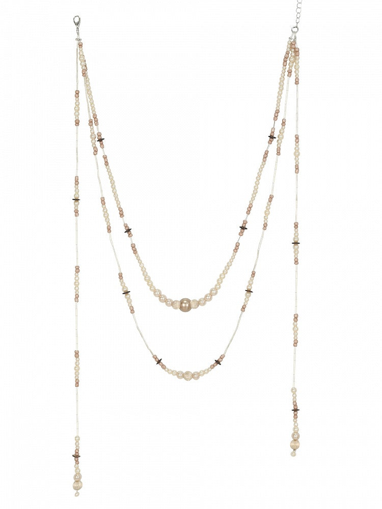 Layered Necklace Romantic Goth Beaded