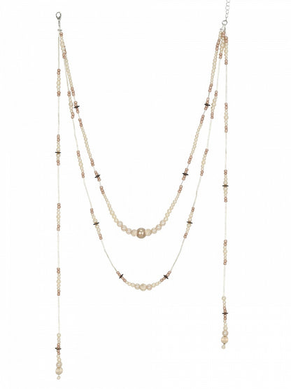Layered Necklace Romantic Goth Beaded