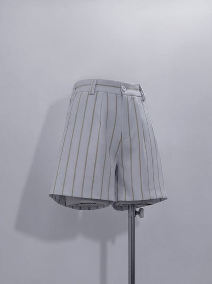 Striped Shorts Ouji Theater Prince Lolita White Bunny