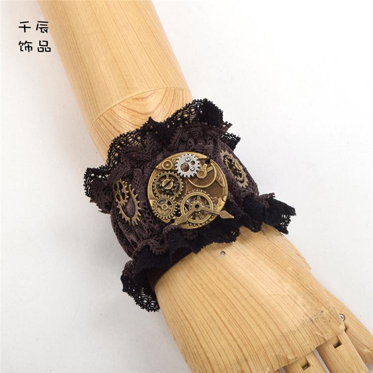 Steampunk Lolita Vintage Gear Bracelet