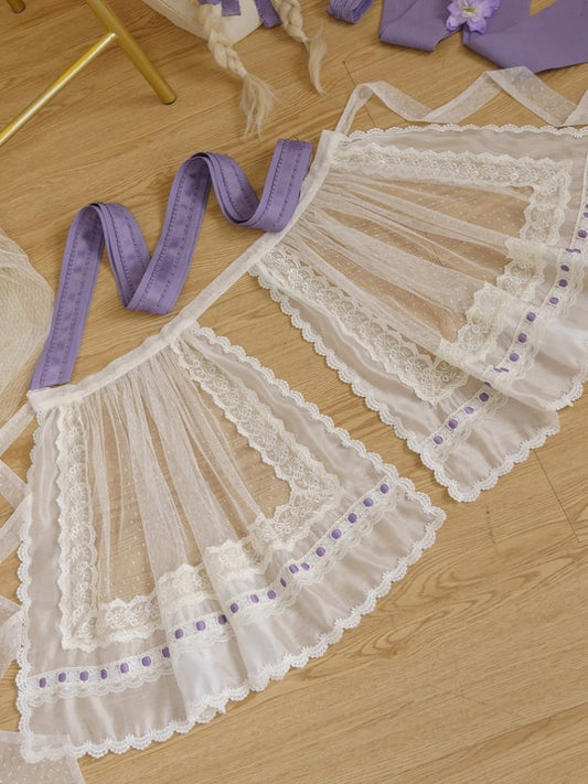 Apron Tulle White