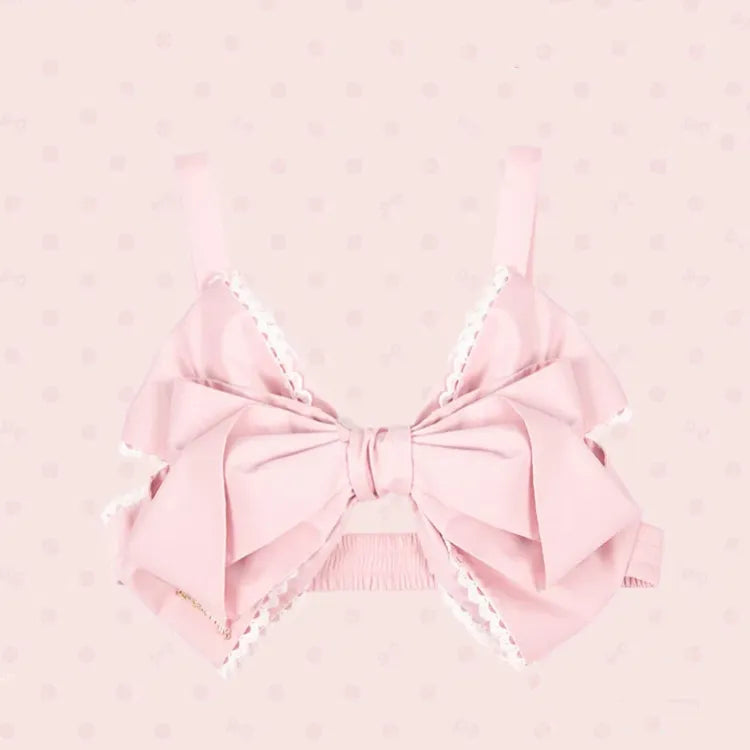 Top Big Cami Pink Bow
