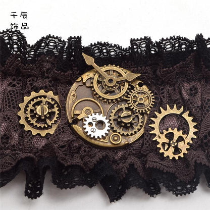 Steampunk Lolita Vintage Gear Bracelet