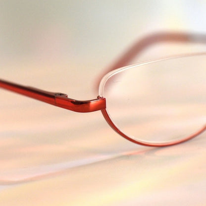 Cyberpunk Glasses Red Semi-rimless Wine