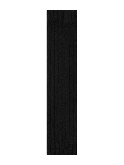 Jambières tricotées blanches/rouges/gris clair/gris foncé/noires