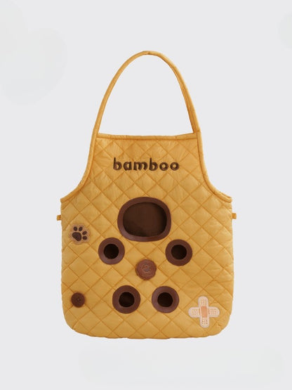 Cut-out Bag Yellow Crossbody Design