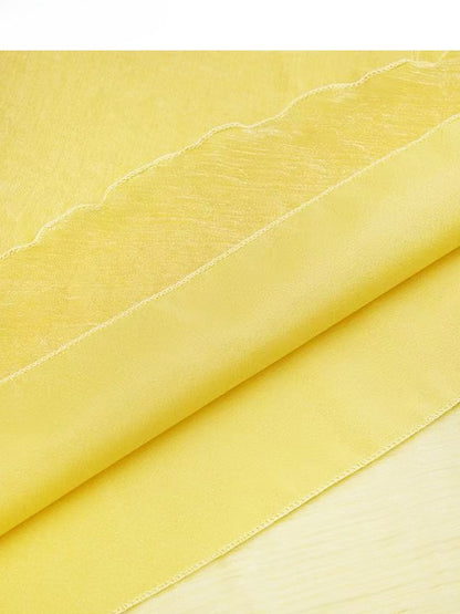Yellow Summer Skirt Y2K