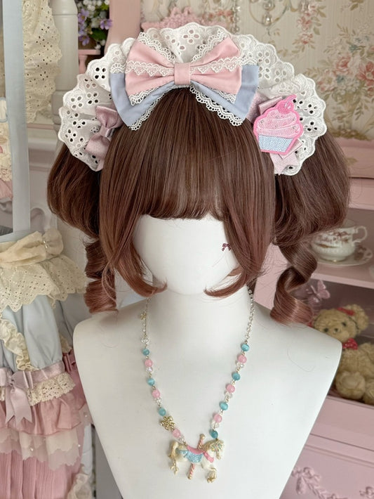 3 Details KC Bowknot Color Lace Trim Options