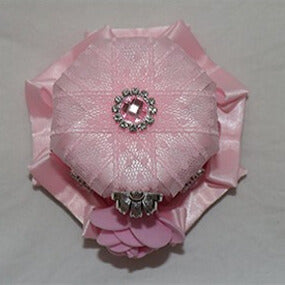 Bowknot Floral/ 3 Decorated Hat Mini And Crown Design Rhinestone Options