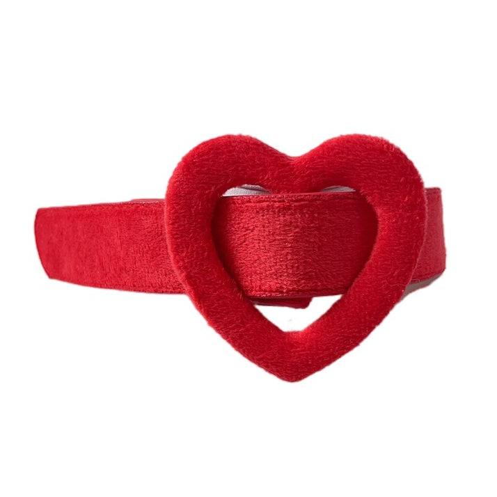 Choker Heart Red
