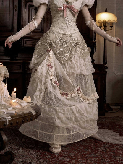 Bustle Historical Vintage Petticoat