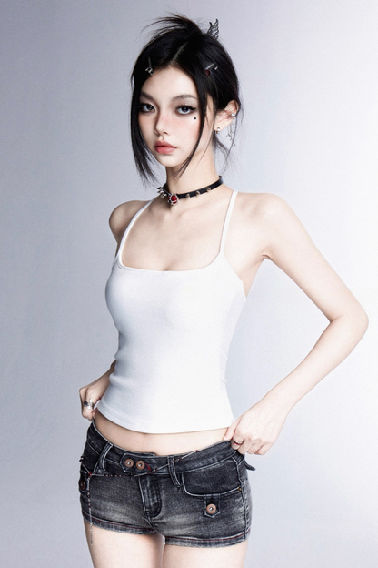 waist pants slim Low fit hot