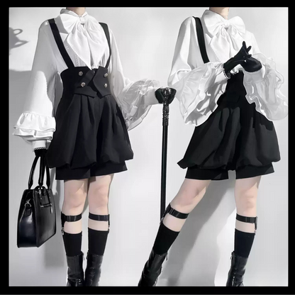Cute + Retro Shorts Elegant Shirt Ribbon Prince Reservations Tail Dark