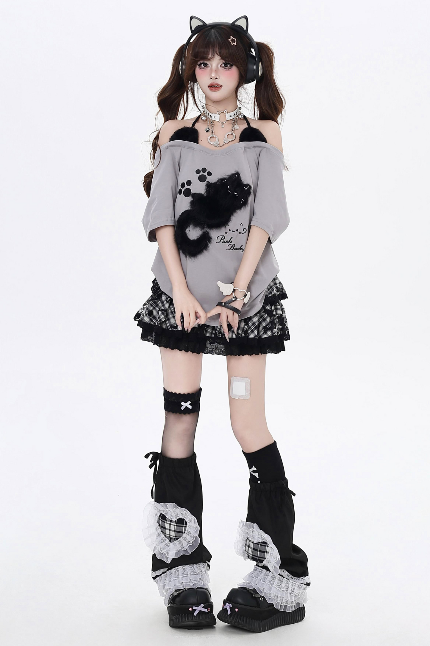 Coal Cozy T-Shirt Cat Casual