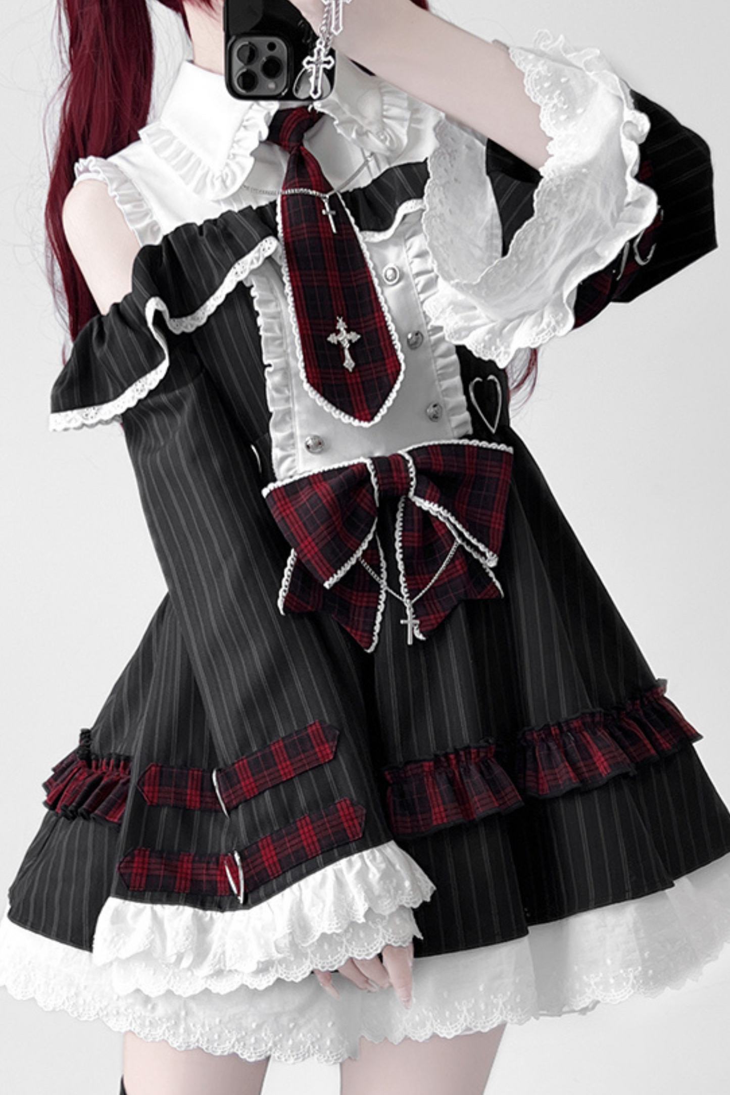 Dress Cross Set Dark Daily Girl