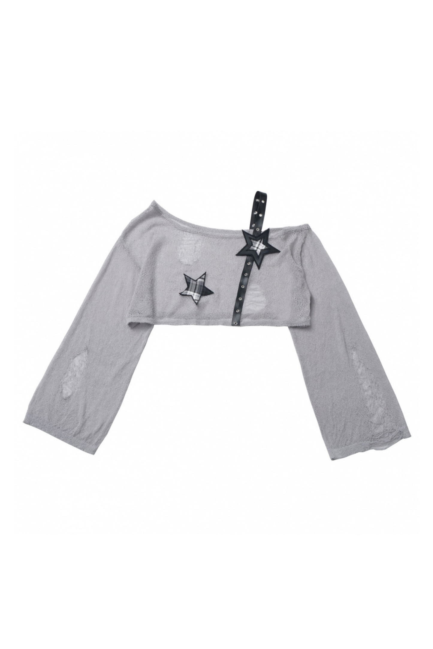 Chic Shoulder Rock Short One Dress + Shorts Top Check