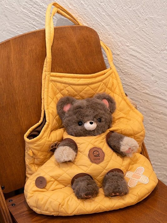 Cut-out Bag Yellow Crossbody Design