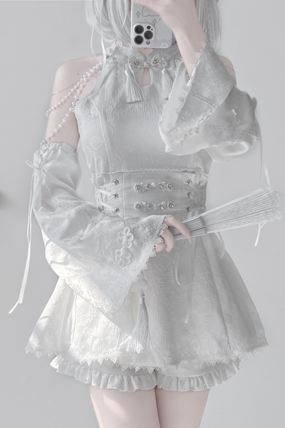 ruffle stand + top item china Mine Reserved pants accessories