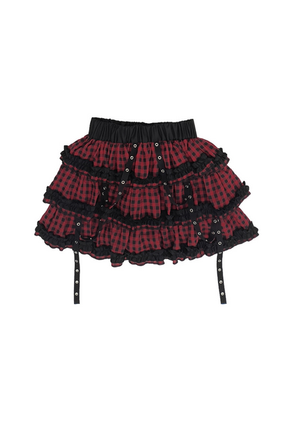 Asian vest Y2K and smock skirt Light