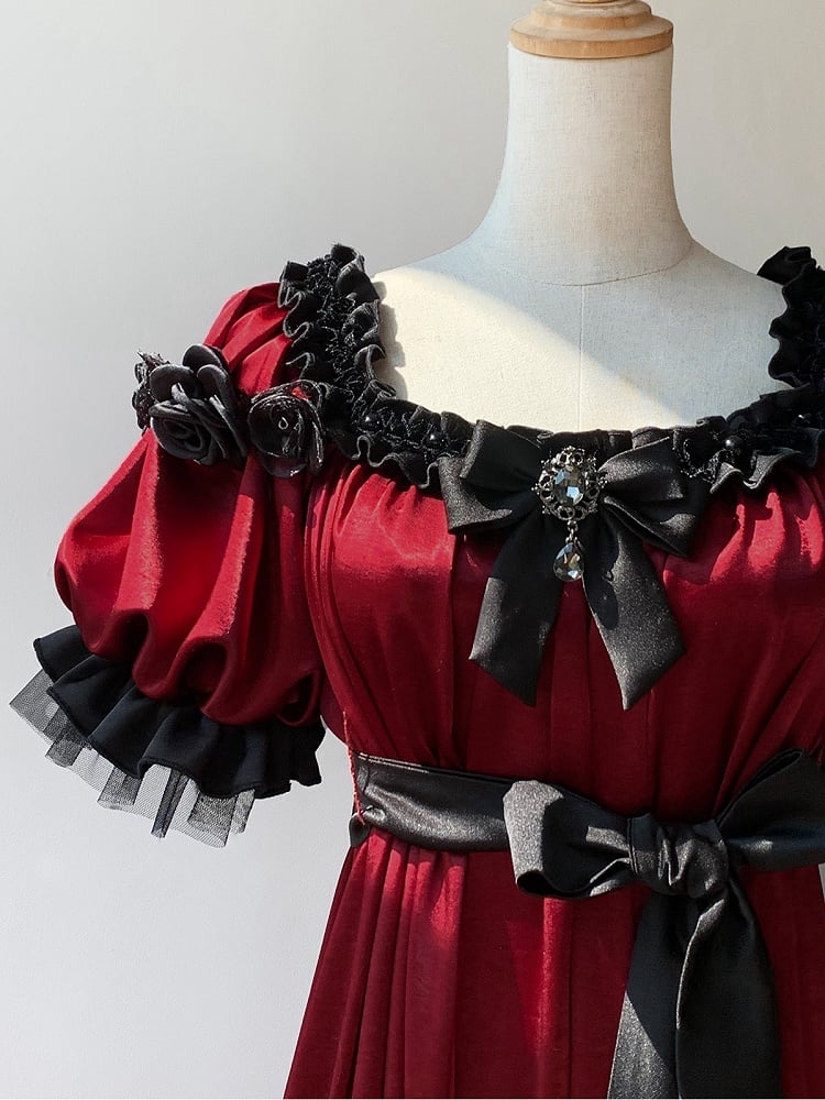 White Floral Dress Accessory