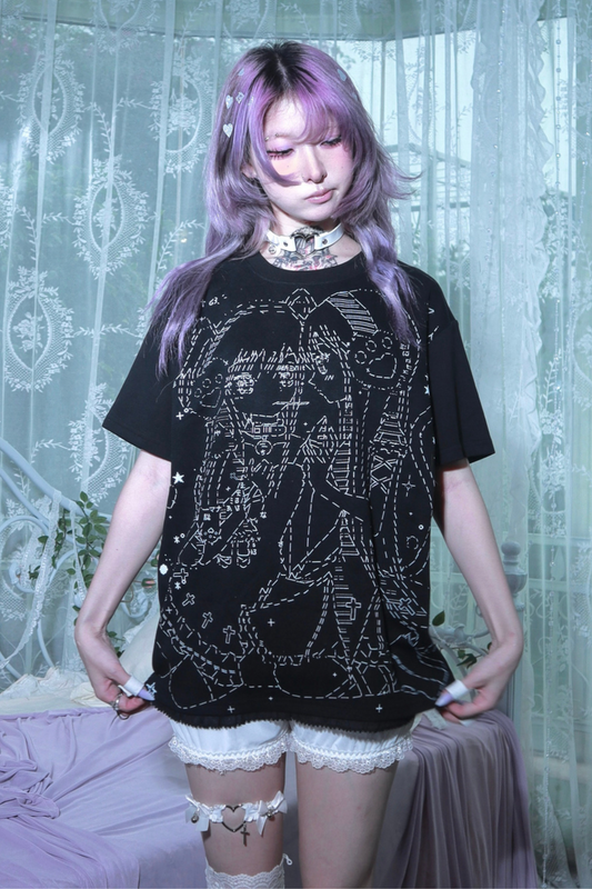 Mine Design T-Shirt Shailoose Anime